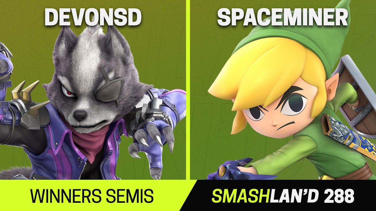SmashLAN'd 288 Winners Semis - DevonSD (Wolf) vs SpaceMiner (Toon