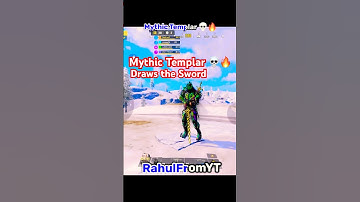 Mythic Templar 💀🔥 Draws the Sword - CODM #callofduty #shorts #trending #viral #ytshorts #funny #yt
