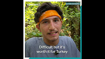 Syrian Refugee With Disability Helps Crews Tackling Turkey Wildfires 