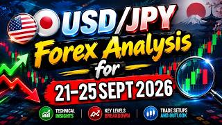 USDJPY Forex Analysis for 21 September - 25 September 2026 | Forex analysis | USD JPY Prediction News