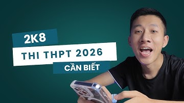5 Điều 2k8 Cần Biết Về THPT 2026 | Biquyetdodaihoc