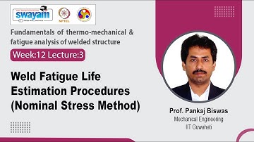Lec 51: Weld Fatigue Life Estimation Procedures (Nominal Stress Method)