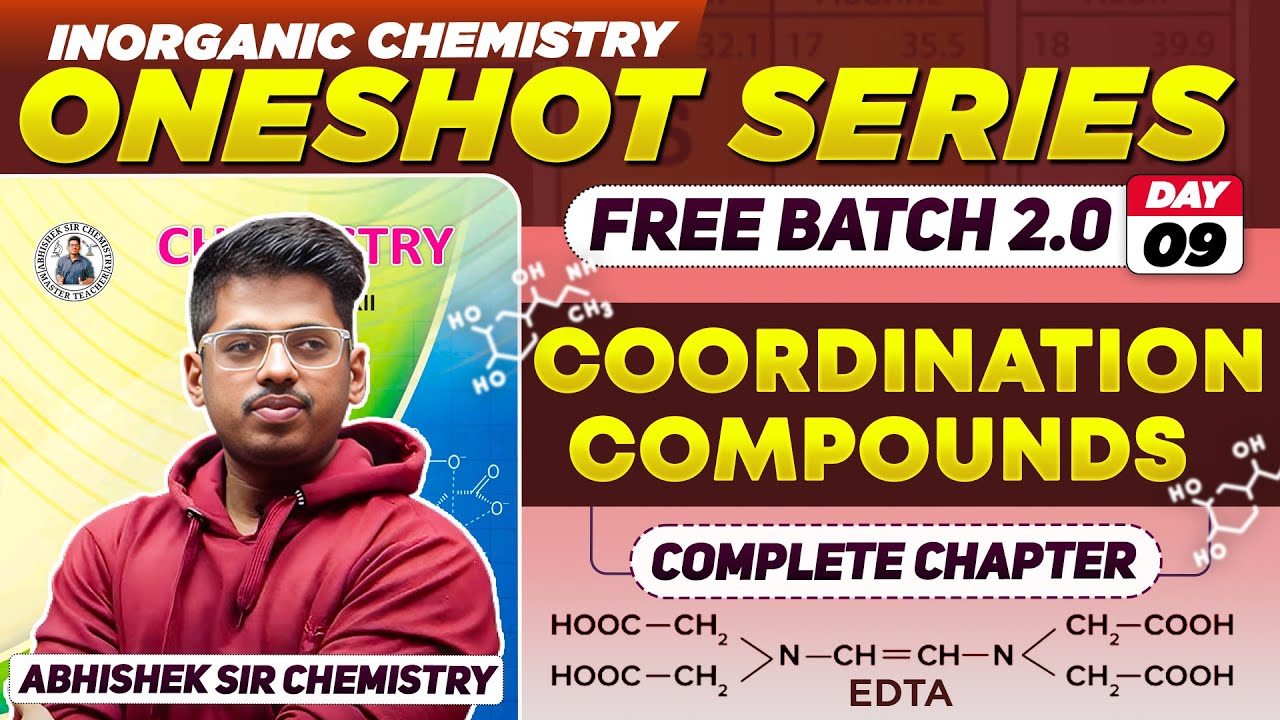Class12th 9coordination Compounds One Shot Day 9 Pyqs By 