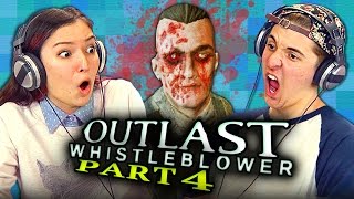 DEATH DO US PART - OUTLAST: Whistleblower - Part 4 (REACT: Gaming)