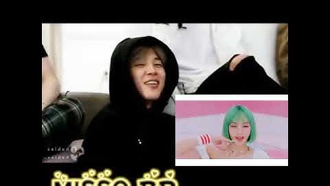 BTS Reaction BLACKPINK "Ice Cream" feat