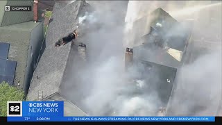 At least 2 homes damaged by fire in Paterson