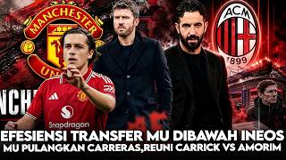 🚨MU TINGGALKAN SANDRO TONALI❗MATEUS F. DONE DEAL🤝MU CARRICK VS AMORIM AC MILAN😱MU PULANGKAN CARERAS🔥