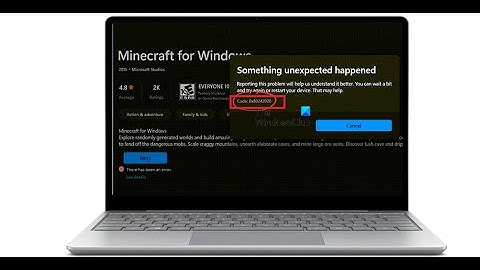 Fix Error Code 0x80242022 When Installing Xbox Games Minecraft