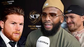 “CANELO COME SEE ME, HE WANTED TO FIGHT MAKABU” Badou Jack REACTS to USYK Joining Skill Challenge +