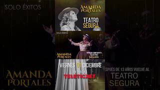 Los espero 01-12-2023 Teatro Segura #4k #live #amandaportales #concierto #music #huaynos
