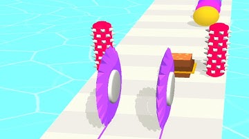 Twin Slicer! Very Satisfying and Relaxing ASMR Slicing Game #shorts