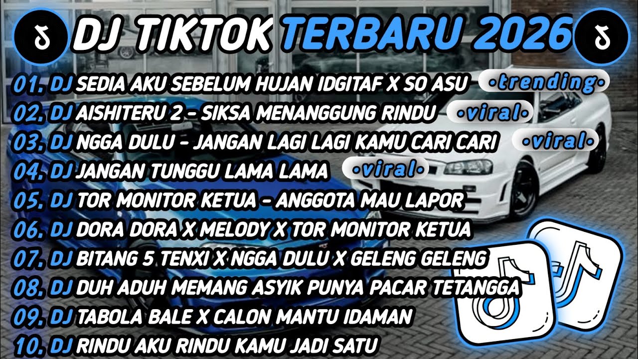 DJ TIKTOK TERBARU 2026🎵SEDIA AKU SEBELUM HUJAN IDGITAF X SO ASU🎵AISHITERU 2 - SIKSA MENANGGUNG RINDU