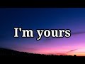 I&#39;m Yours - Jason Mraz (Lyrics)