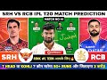 Srh vs rcb dream11 team srh vs rcb dream11 prediction hyderabad vs bangalore dream11 team ipl