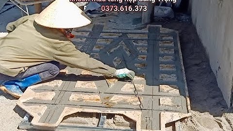 Hướng dẫn làm hàng rào bê tông đẹp nhất , tỉ mỉ nhất