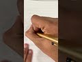 Metallic Glossy Gold Designer Ball Pen ✨ | Click Mechanism | Blue Ink | Premium Gift Pen