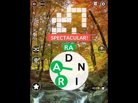 Wordscapes Level 43 Answers - YouTube
