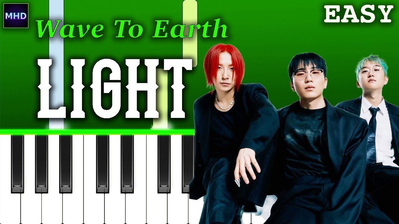 Wave To Earth Light Piano Tutorial [EASY] YouTube