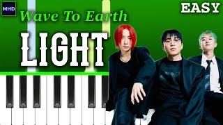 Wave To Earth - Light - Piano Tutorial [EASY]