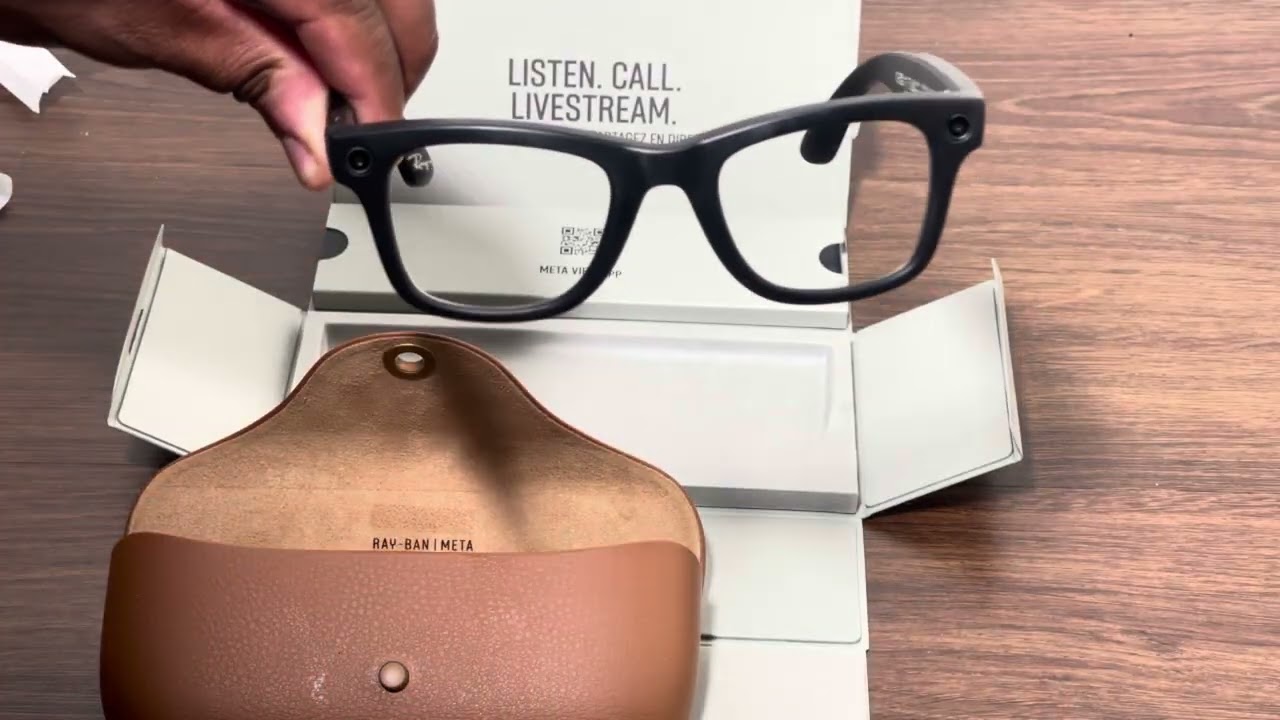 Unboxing Ray-Ban Meta Glasses Gen 1 