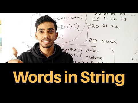 String Questions on words java by Prateik Sharma