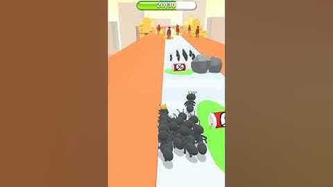 Tiny Run 3D 🐜 Max Level Gameplay (IOS, Android) Walkthrough All Levels #86