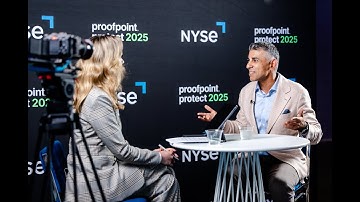 Proofpoint CEO on Securing the Agentic Workspace | NYSE Floor Talk