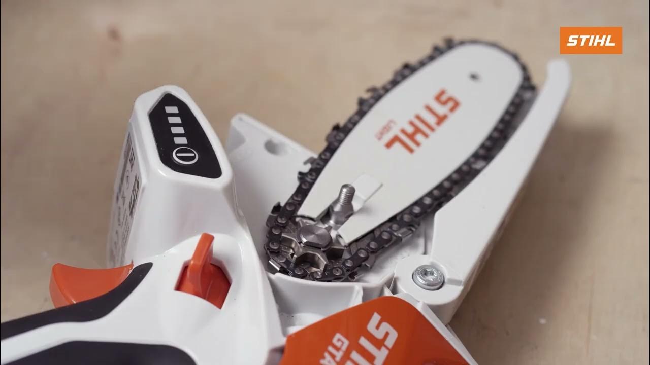 Conoce la mini sierra a batería GTA 26 STIHL 