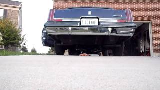 1981 Oldsmobile Cutlass Supreme with Pypes Exhaust Street Pros