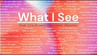 What I See (feat. Chris Brown) | Elevation Worship (Lyrics)
