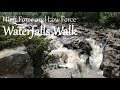 A Beautiful Waterfall Walk | High Force and Low Force nr. Middleton in Teesdale