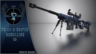 COMEBACK | Let's Fantasy #5 | PD-LF-5 Sniper Rifle | Cinema4D Modelling