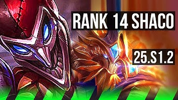 SHACO vs MAOKAI (JGL) | 5/3/21, 1200+ games, Rank 14 Shaco | NA Grandmaster | 25.S1.2