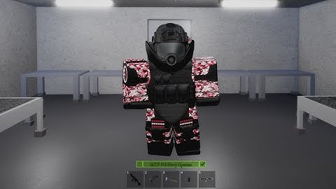 Roblox SCP M.T.F Psi-8 Heavy Operator (Avatar Build) (Remake)