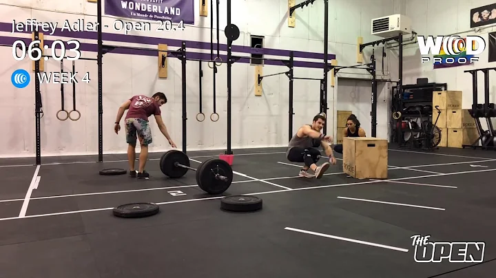 CrossFit Open Workout 20.4 Winner Jeffrey Adler