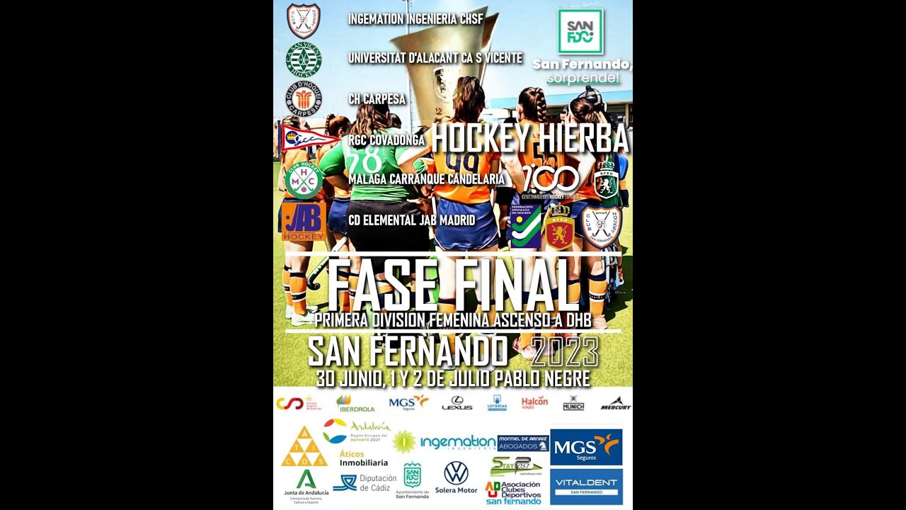 FASE FINAL - ASCENSO a DHB - Primera división Femenina. - YouTube