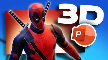 I created a MIND-BLOWING PowerPoint with 3D Models 🤯