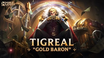 New Skin | Gold Baron | Tigreal | Mobile Legends:Bang Bang