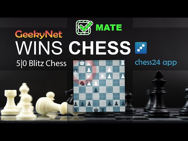 Blitz Chess 🔥 !! #chess #chess24 #blitzchess #shortsfeed #chesstricks 