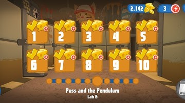 mousebot gameplay part 6 lap 6 Puss and the pendulum