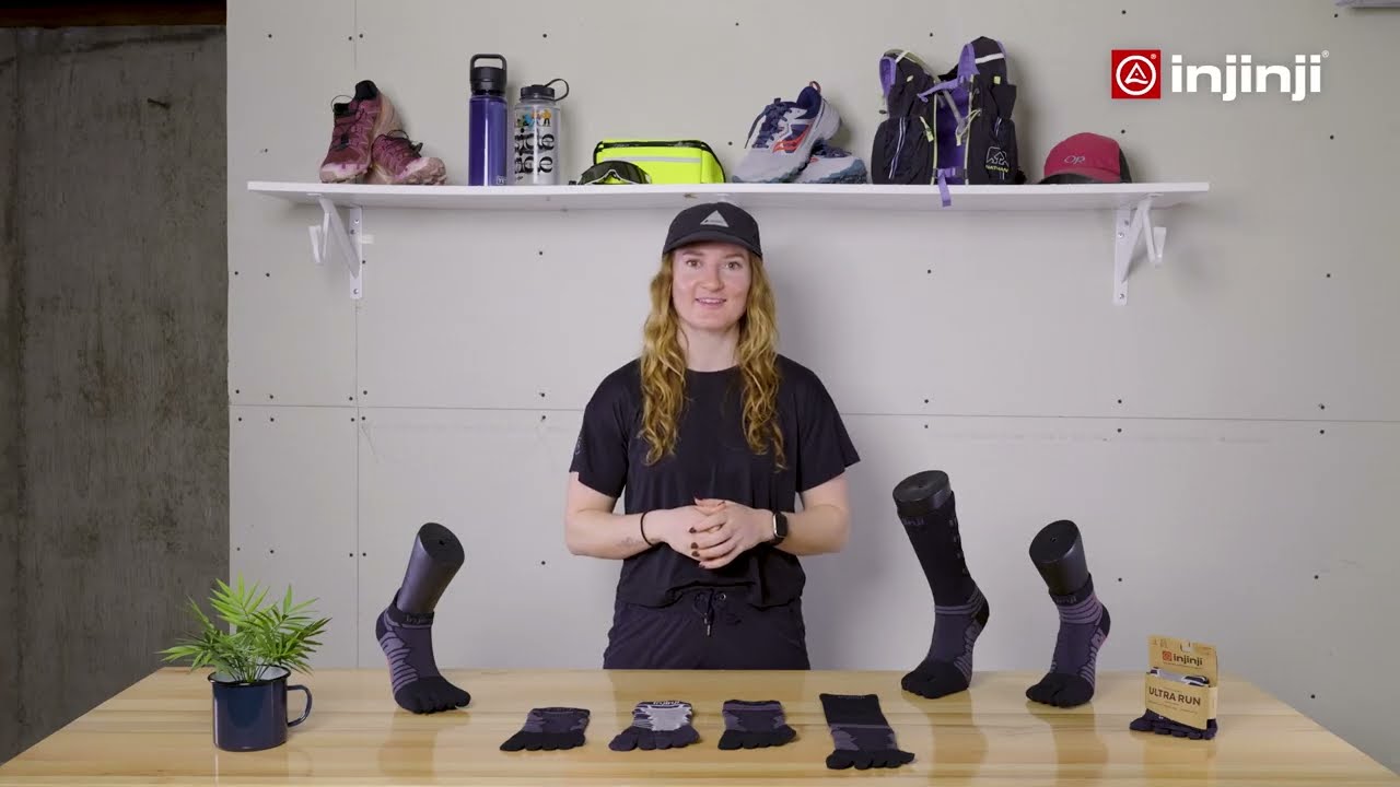 Preview of Injinji Ultra Run No-Show Socks Video