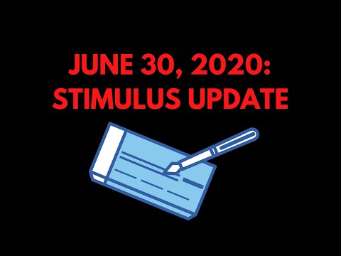 Видео: 6/30/2020 - STIMULUS UPDATE | House of Representatives to vote THIS WEEK on a Bill | Breaking News