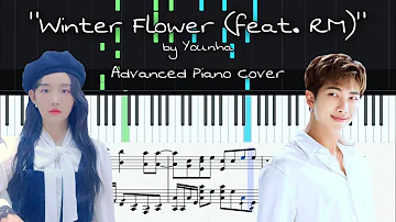 “Winter Flower (feat. RM)” by Younha - Piano Synthesia Tutorial + SHEETS