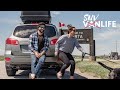 First Night Living in our SUV | Hiking to an Abandoned Prison & Sleeping at Canadian Tire