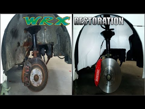 26 Year Old Rusty Suspension And Arches Made New Again - WRX Restoration