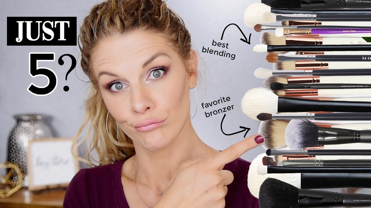 5 Makeup Brushes EVERYONE Needs - YouTube