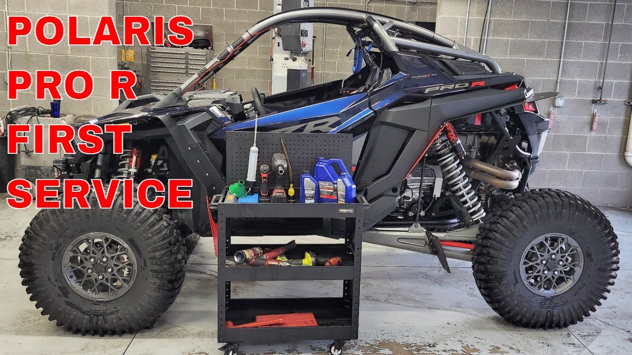Pro R Service Kit POLARIS RZR PRO R FIRST SERVICE - YouTube