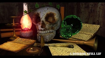 3D Modelling, texturing and lighting showreel