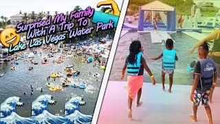 Surprised My Family With A Trip To Lake Las Vegas Water Park!