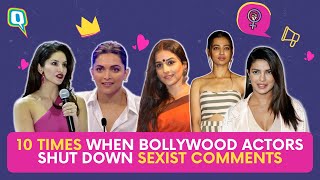 10 Times Women In Bollywood Countered Media's Sexism| The Quint